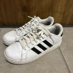 アディダス adidas グランドコート 24.5cm 靴