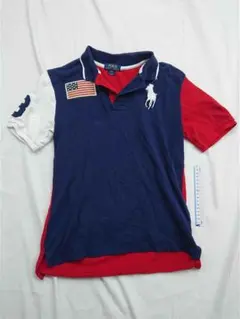 ▲ポロ ラルフローレンビッグポニー 半袖ポロシャツ L メンズ