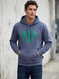 Gap × ディズニー リラックスフィット GAPロゴ パーカー