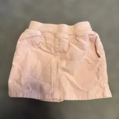 RUGGEDWORKS ピンクコーデュロイスカート 90cm