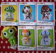 ケロロ軍曹 ケロロ小隊フィギュア 全5種 まちぼうけぬいぐるみ