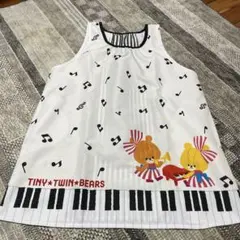 くまのがっこう　ルルロロ　エプロン