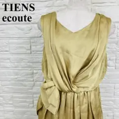 美品 TIENS ecoute ノースリーブワンピース 283-Aのサムネイル