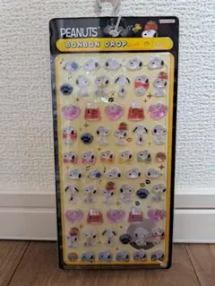スヌーピー　SNOOPY　ボンボンドロップシールミニ