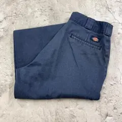 ヤ*様 Dickies　ディッキーズ　874　ワークパンツ　古着　ネイビー　W3