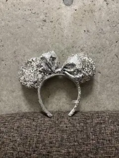 ミニーちゃん カチューシャ キラキラ スパンコール