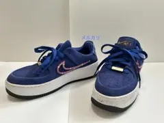 NIKE AIR FORCE 1 スエード　ブルー　24.5