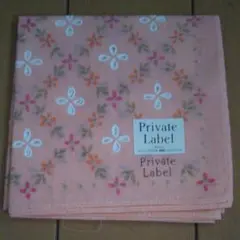 未使用・PRIVATE LABELプライベートレーベル レディースハンカチ