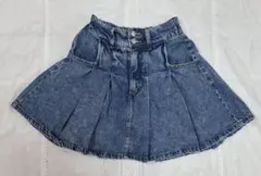 ラブトキシック【LTXC】デニムプリーツスカパン　サイズ150