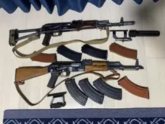 マルイ次世代電動ガンAKS74N CYMA AKM2丁セット マガジン パーツ付