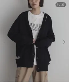 GARAGE OF GOOD CLOTHING カットアウトニットカーディガン