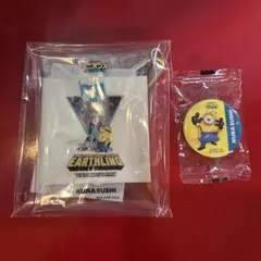くら寿司 ミニオンズ クリアポーチ 缶バッジのサムネイル
