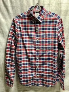 [GAP] チェック柄長袖シャツ XSサイズ 美品