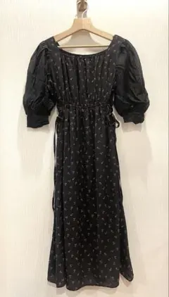 【美品】MAJESTIC LEGON ワンピース　ウエストサイドリボン