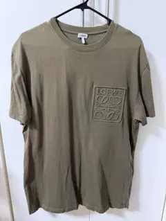 あ*か様 LOEWE アナグラム ポケット Tシャツ ブルー XS - メルカリ