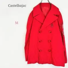 ◆カステルバジャック【M】スプリングコート ジャケット 英字ロゴ ポケットのサムネイル