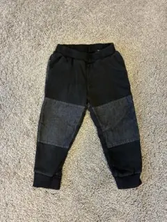 デニムパンツ 100cm ブラック