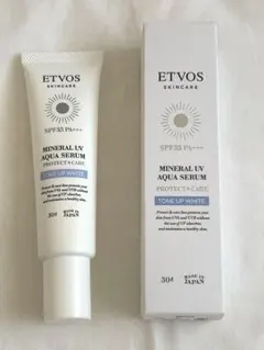 エトヴォス ミネラルUVアクアセラム トーンアップホワイト