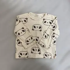 kid's zoo パンダ柄 長袖Tシャツのサムネイル