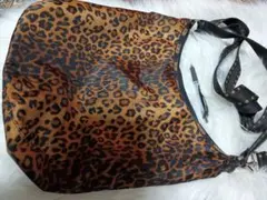 Lesporsakヒョウ柄ショルダーバッグ