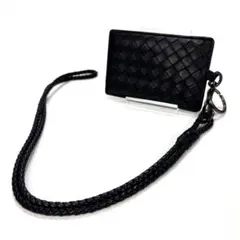 ボッテガヴェネタ イントレチャート　IDケース パスケース　ネックストラップ付き