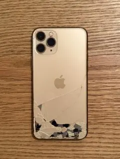 割れあり iPhone11 Pro 64GB ゴールド