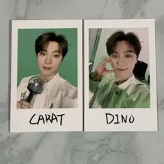 ディノ FOLLOW AGAIN チェキ インスタント フォト 2枚セット