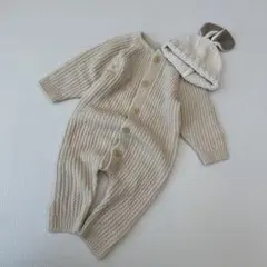 アプレレクール　thelala ロンパース　ビーニー　60〜70