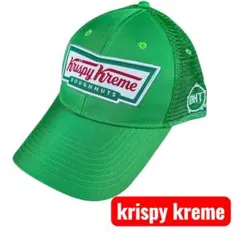 クリスピー・クリーム　ドーナツ　krispykreme キャップ　グリーン
