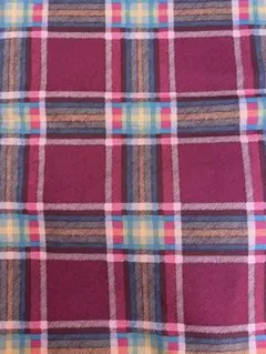 キャスキッドソン　タータンチェック　コットンダック