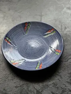 正峰窯　茶菓子器 波佐見焼 福峰窯 点格子 茶碗 青