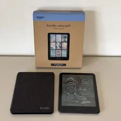 Kindle ColorSoft ブラック 純正ケース付き