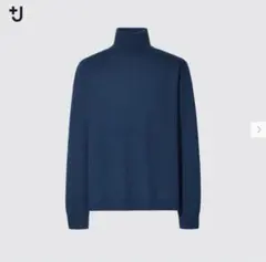 UNIQLO カシミアタートルネックセーター　Lのサムネイル