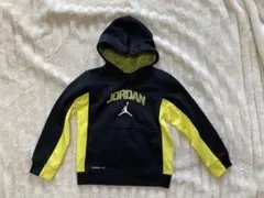 NIKE、JORDAN フード付きパーカー 黒/黄