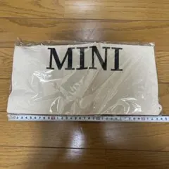 巾着 ミニクーパー　MINI 白　ホワイト　カバン　鞄　レース　非売品