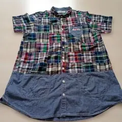 drug stores ドラッグストアーズ半袖シャツチュニック　size3