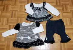 トップス　90㎝/95㎝　冬　女の子　まとめ売り　ふりふり　可愛い　キャミ　上品