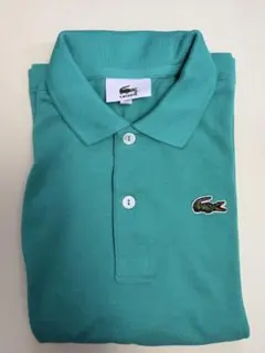 【美品】子供用　ポロシャツ　LACOSTE ラコステ 半袖グリーン
