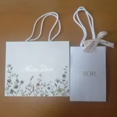 Dior ショップ袋 2点セット