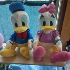 特大ドナルド＆デイジー ぬいぐるみ2点セット ディズニーリゾート