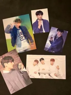 BTS ジョングク jungkook フォトカード 5点セット