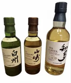山崎　白州　嘉之介　ミニボトル　飲み比べ　ジャパニーズウイスキー 山崎 白州 嘉之介 ミニボトル 飲み比べ ジャパニーズウイスキー - メルカリ