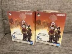 (2個)一番くじ ガンダム 鉄血のオルフェンズ B賞 三日月＆オルガ フィギュア