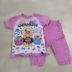 アンパンマン 夏用　半袖パジャマ 上下セット　100㎝