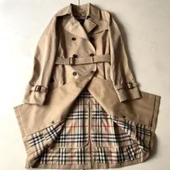 美品 バーバリーロンドン トレンチコート ロング ハニーベージュ ライナー 38