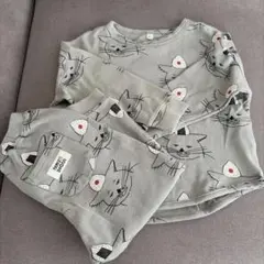 ネコプリントセットアップのサムネイル