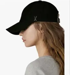 VARZARバザールSilver stud over fit ball capのサムネイル