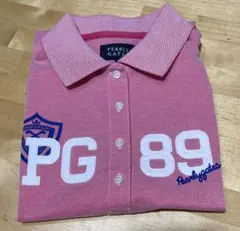 パーリーゲイツ　ノースリーブポロシャツ　ロゴ　鹿子　ゴルフウェア　M