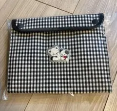 familiar 保冷ポーチ　お弁当袋　ギンガムチェック