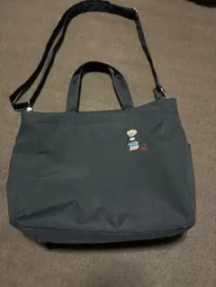Polo Ralph Lauren ブラック　トートバッグ　ショルダーバッグのサムネイル